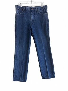Wrangler 936PWD Cowboy Cut Slim Fit Jeans Men’s 35x32 Prewash Indigo